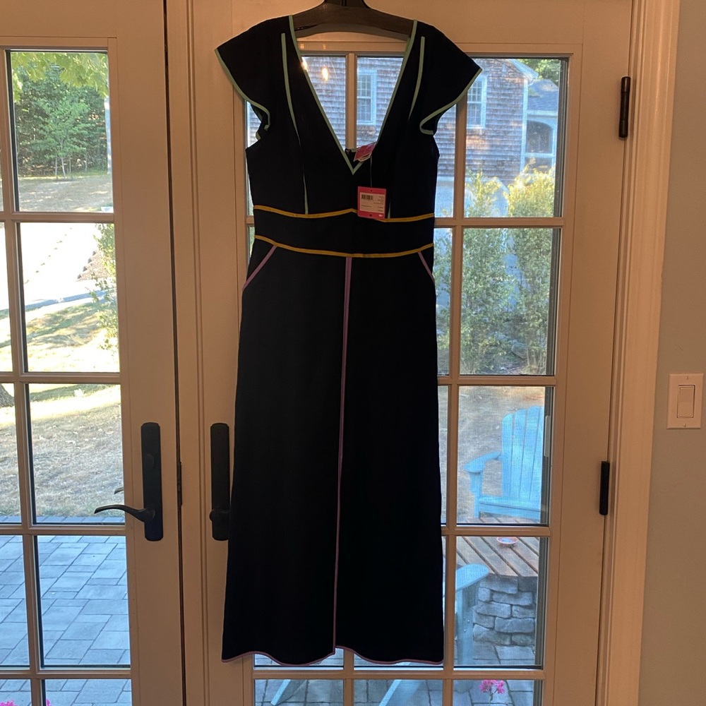 Kate Spade NWT Mainline dress, navy, size 10